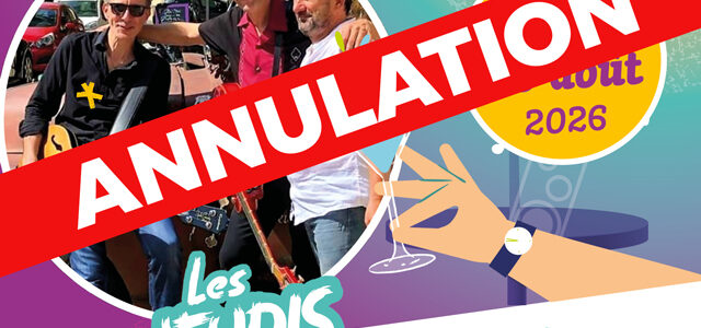 ANNULATION – concert de Route 66 à La Flambée – Bollène