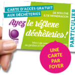 Pensez à votre carte de déchèterie