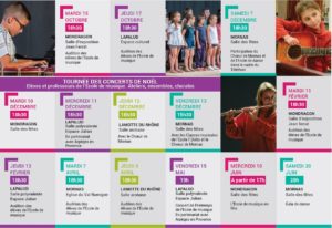auditons et concerts