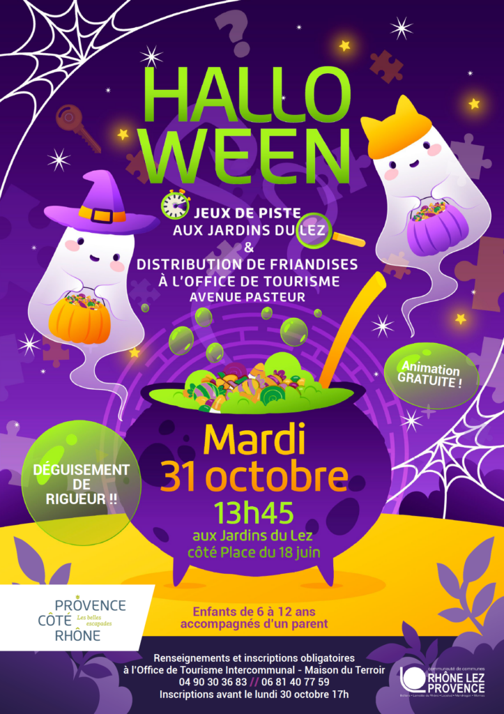 Jeu De Piste Halloween Et Distribution De Friandises Avec Loffice De Tourisme Intercommunal