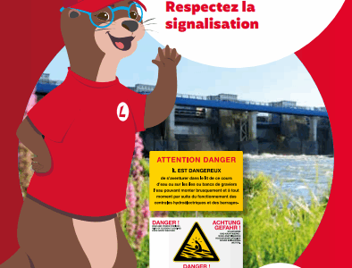 INFO PRATIQUE : sécurité au bord du Rhône 