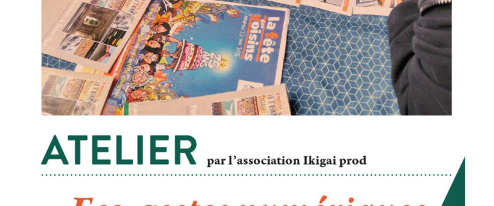 Atelier « Éco-gestes numériques » à la Bibliothèque de Bollène – Jeudi 2 octobre 