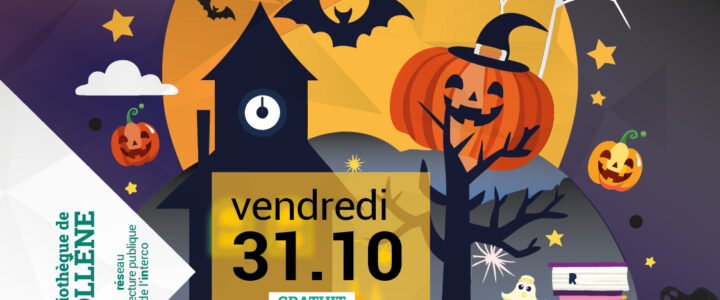 Atelier « Raconte-moi 1 histoire » – Spécial Halloween Atelier « Raconte-moi 1 histoire » – Spécial Halloween