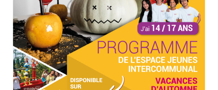 Les pré-inscriptions pour les vacances d’automne de l’Espace Jeunes ouvrent ce vendredi Les pré-inscriptions pour les vacances d’automne de l’Espace Jeunes ouvrent ce vendredi