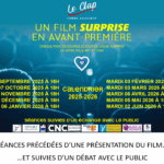 Un film surprise chaque mois en avant-première au cinéma le Clap