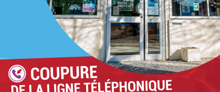 Espace aquatique – Ligne téléphonique hors service.