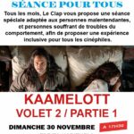 Séance pour tous au cinéma Le Clap !