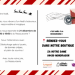 Escale du Père Noël à la Ressourcerie intercommunale de Mondragon