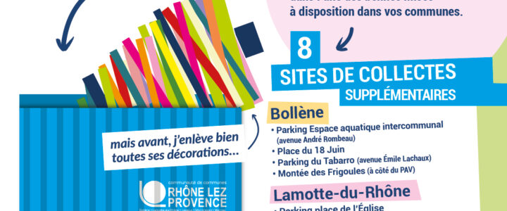 Après les fêtes, je jette mon sapin à la benne