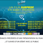 Un film surprise par mois au Clap