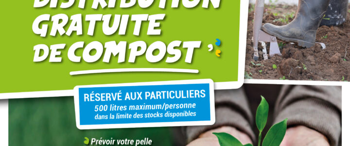 Distribution gratuite de compost – Samedi 21 mars 2026