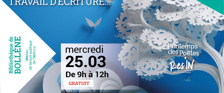 À l’occasion du Printemps des Poètes À l’occasion du Printemps des Poètes