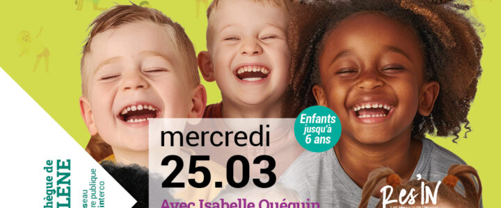 Atelier Yoga du rire à la bibliothèque ! Mercredi 25 mars