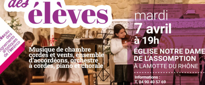 Concert des élèves à l’église