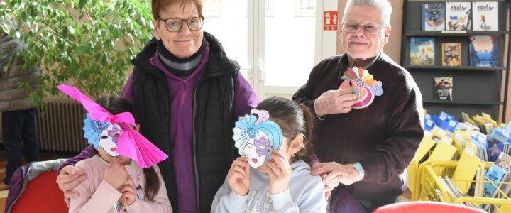 Quand le carnaval s’invite à la bibliothèque !