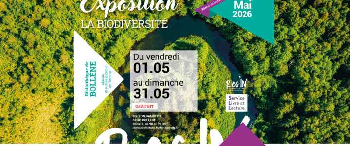 La nature s’invite à la bibliothèque intercommunale de Bollène !