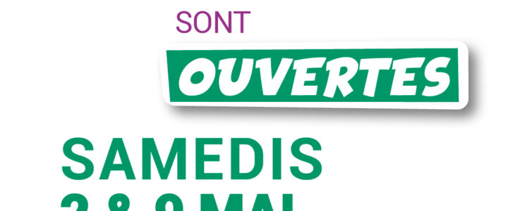 Infos déchèteries – Samedis 2 et 9 mai