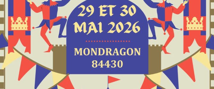 SAVE THE DATE – FÊTE DU DRAC 2026 à Mondragon SAVE THE DATE – FÊTE DU DRAC 2026 à Mondragon