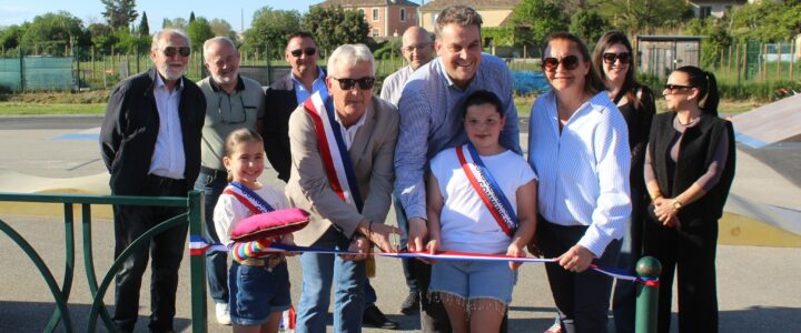 Inauguration du nouveau skate-park à Lapalud ! Inauguration du nouveau skate-park à Lapalud !