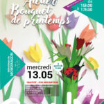Atelier « Bouquet de printemps » – Mercredi 13 mai à la bibliothèque de Mondragon
