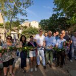 Inauguration du Jardin de la Fontaine