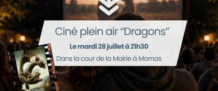 Les soirées cinéma en plein air continuent !