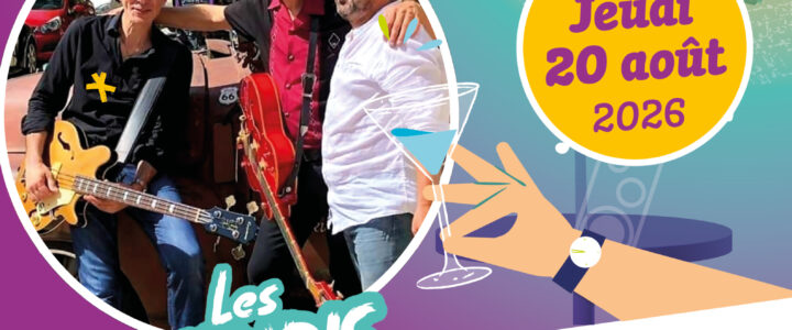 Rendez-vous jeudi 20 août pour les jeudis en Terrasse