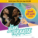 Rendez-vous jeudi 27 août !