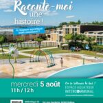 Et si vous profitiez de la piscine pour écouter une histoire ?