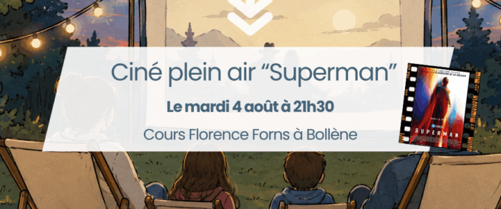Le cinéma en plein air continue en août !