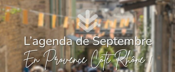 Septembre arrive avec un programme bien rempli !
