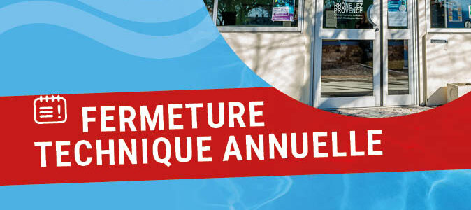 La piscine fait une petite pause !