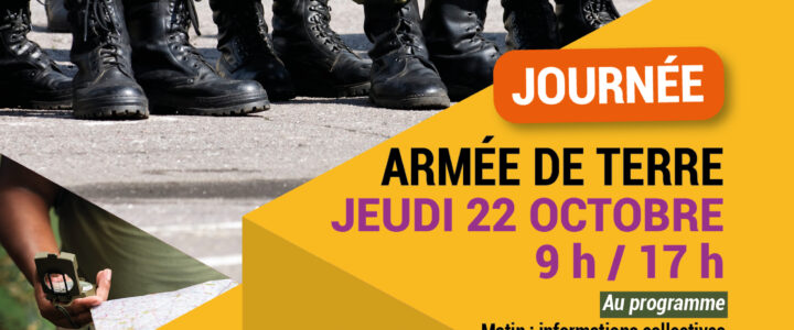 Une journée pour découvrir l’Armée de Terre